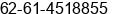 Phone number of Mrs. Faryany - at Medan